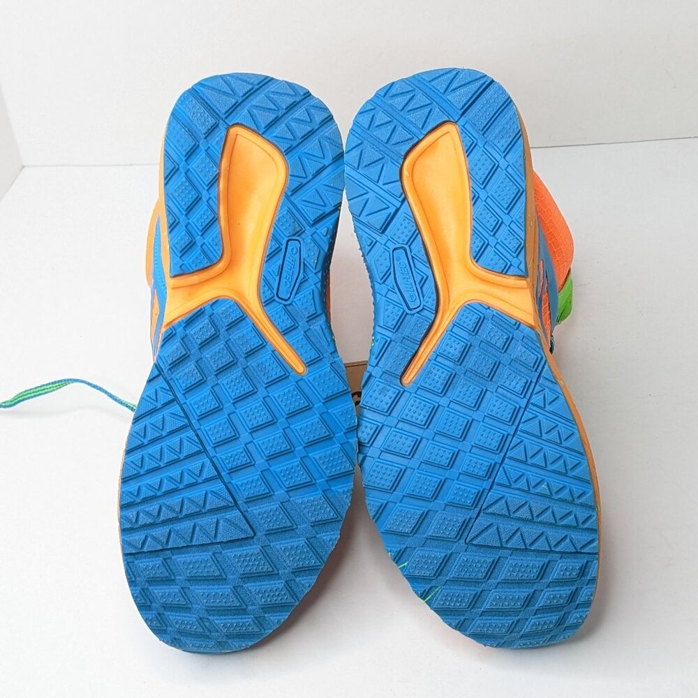 Hi-Tec Destructor Logo Hiking Boots, Blue/Orange, Men's 9 M - Picture 5 of 8